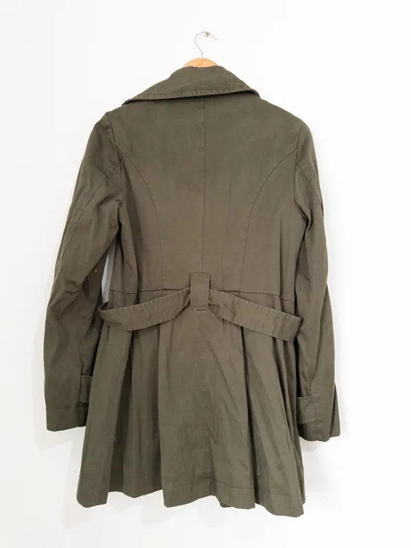 Parka verde victoria m. ortiz