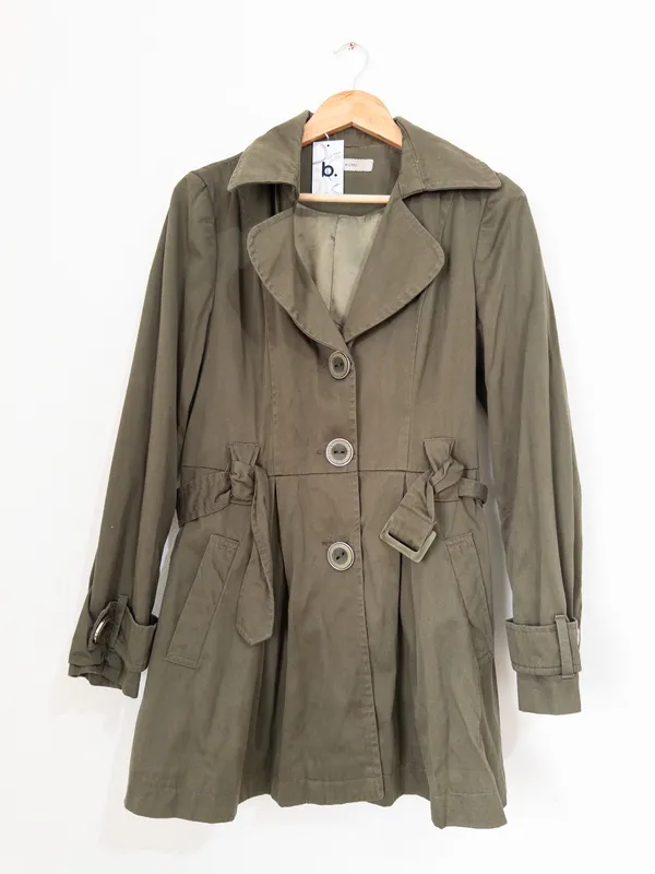 Parka verde victoria m. ortiz