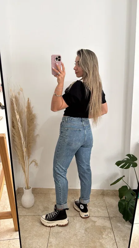 Jeans mom clasico talle 36