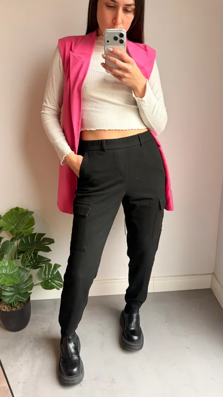 Pantalon cargo de vestir vero moda talle 32
