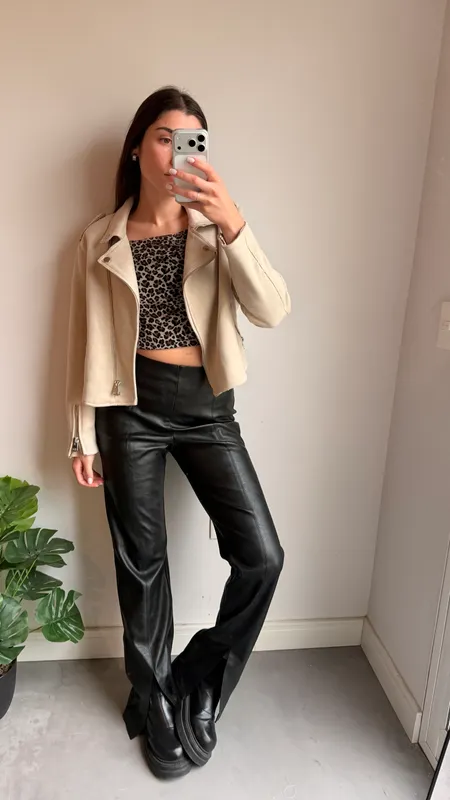 Engomado con tajo abajo talle m