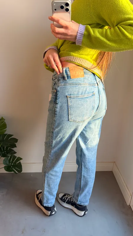 Jeans zara mom talle 40