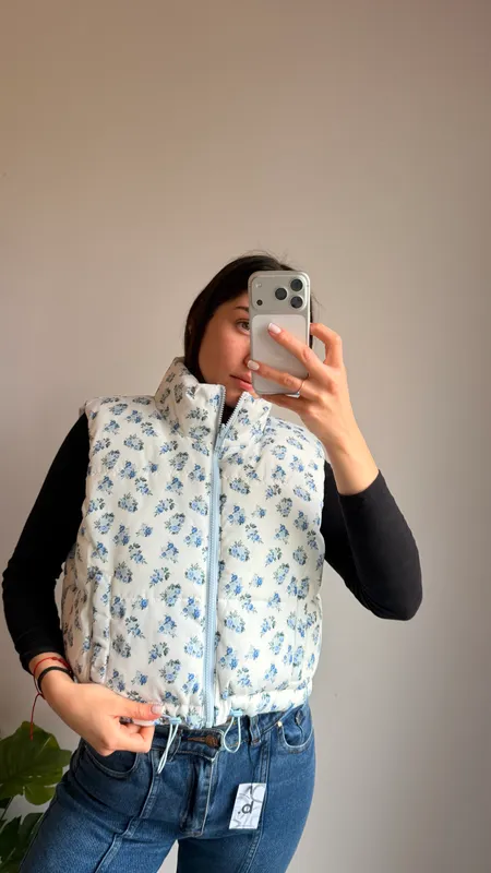Chaleco reversible talle s m