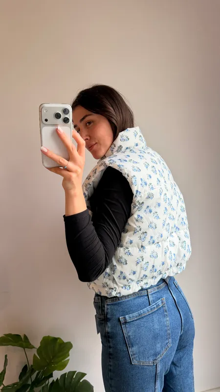 Chaleco reversible talle s m