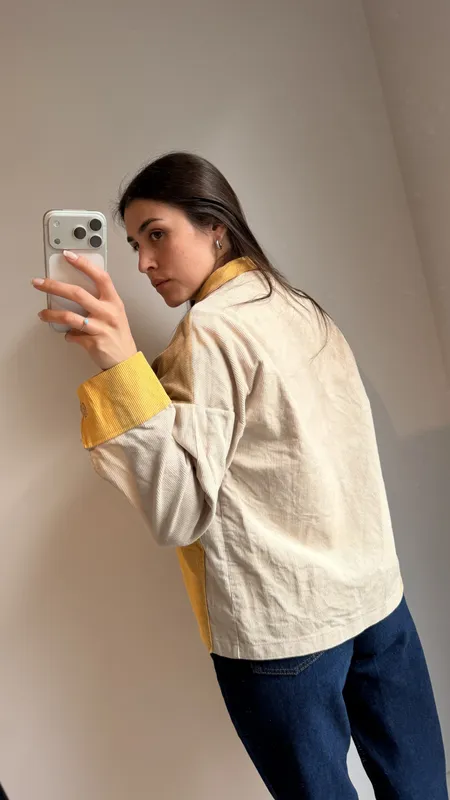 Sobrecamisa pana fina talle m