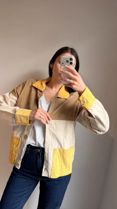 Sobrecamisa pana fina talle m