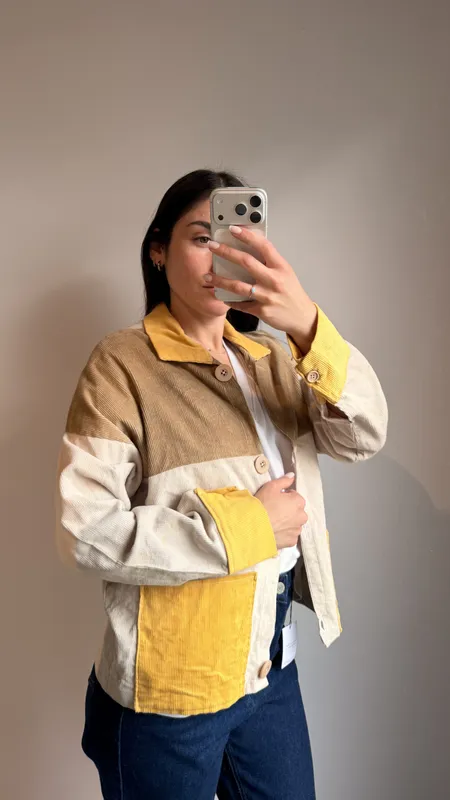 Sobrecamisa pana fina talle m