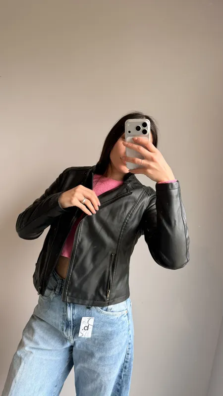 Campera engomada indian talle s