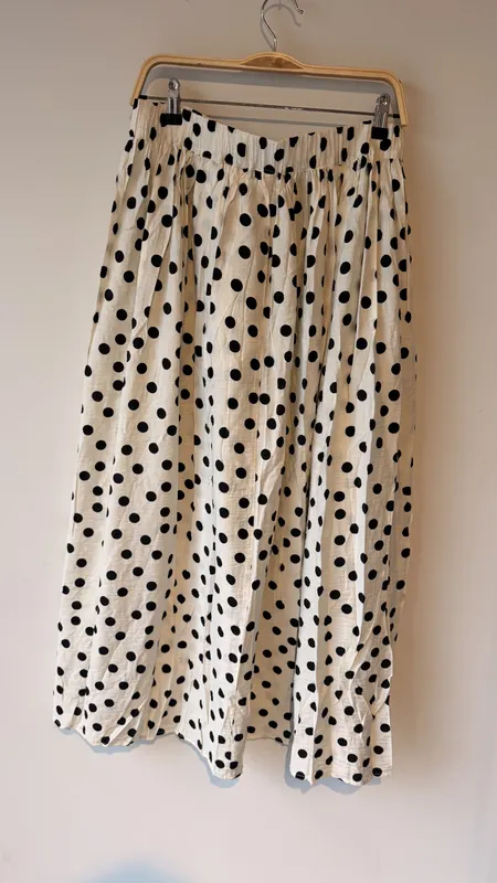 Pollera lunares talle xl