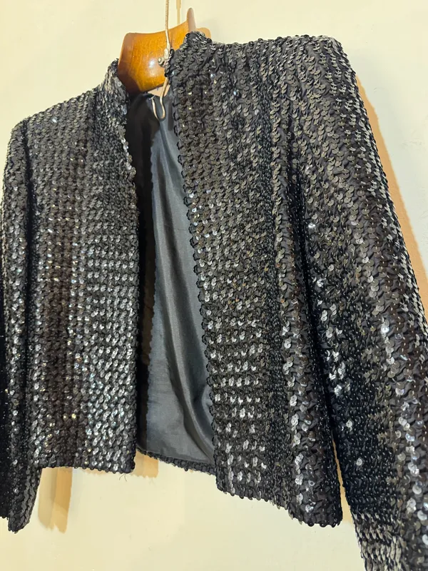 Chaqueta vintage lentejuelas