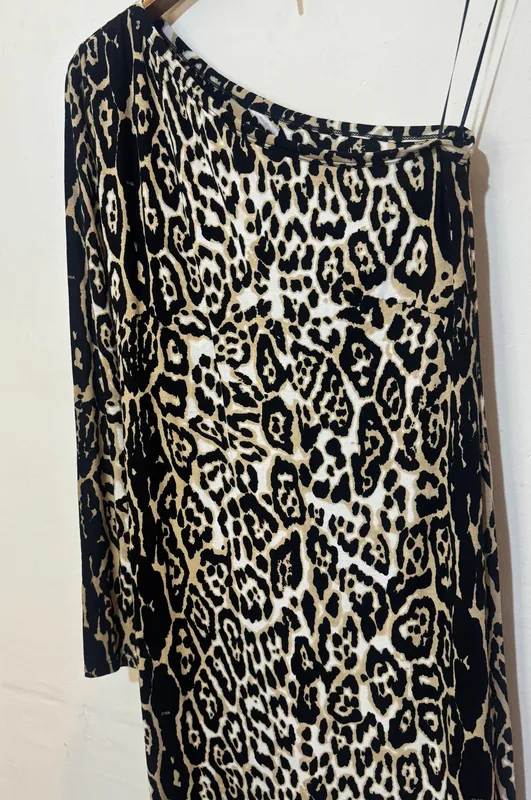 Vestido animal print