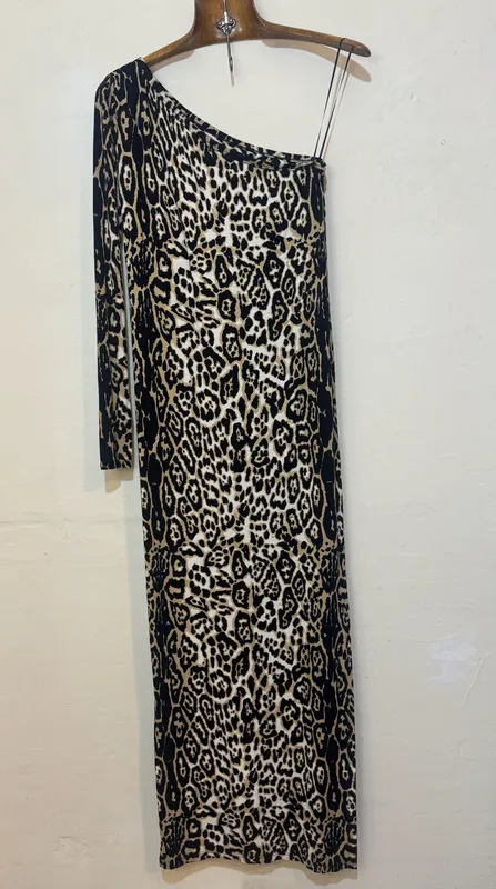 Vestido animal print