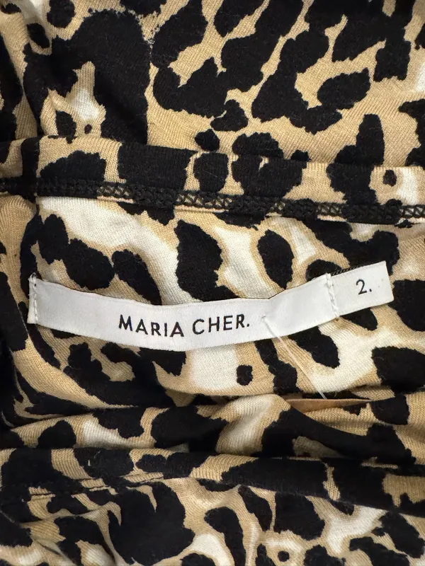 Vestido animal print