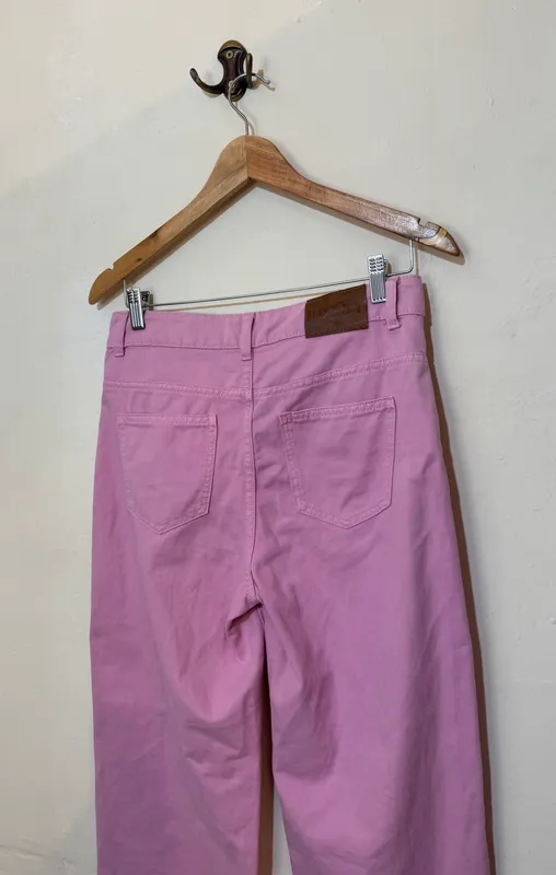 Pantalón jean rosado