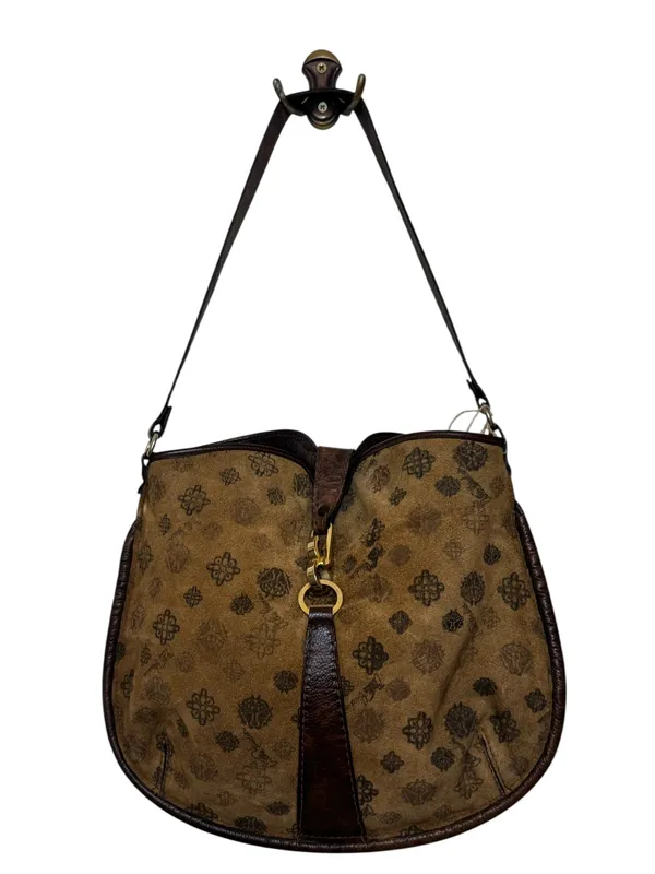 Cartera de cuero marron vintage