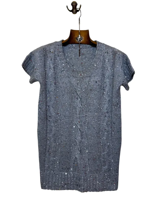 Bucito tejido con lentejuelas