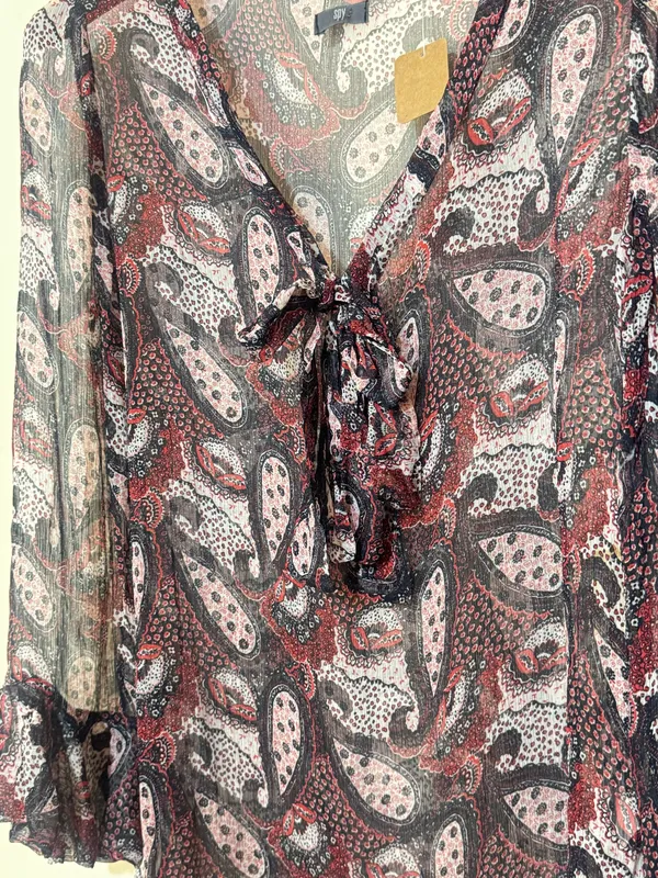 Blusa estampada bambula