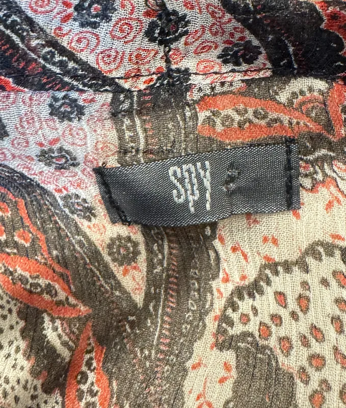 Blusa estampada bambula