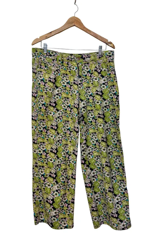 Jean estampado flores