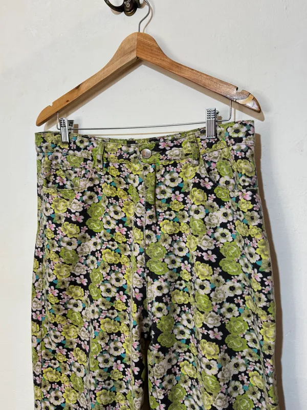 Jean estampado flores