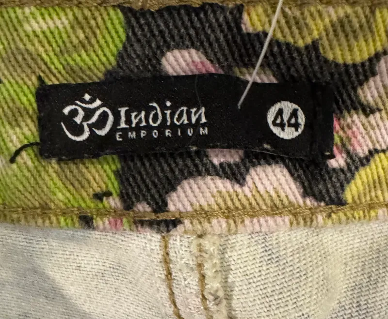 Jean estampado flores