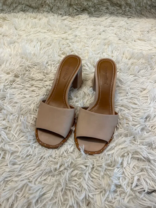 Sandalias nude