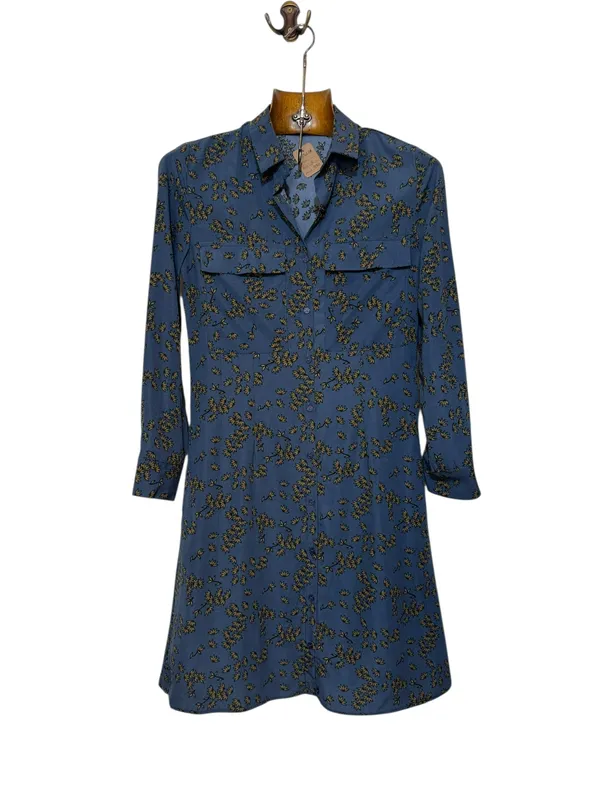 Vestido camisero estampado