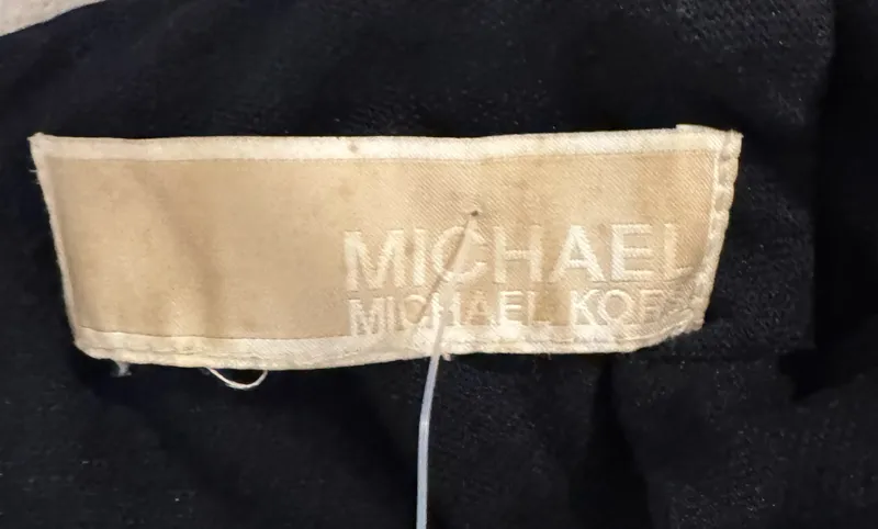 Vestido camel y negro