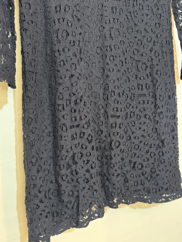 Vestido encaje negro