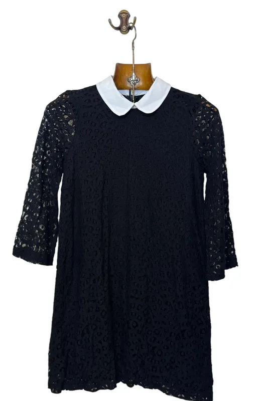 Vestido encaje negro