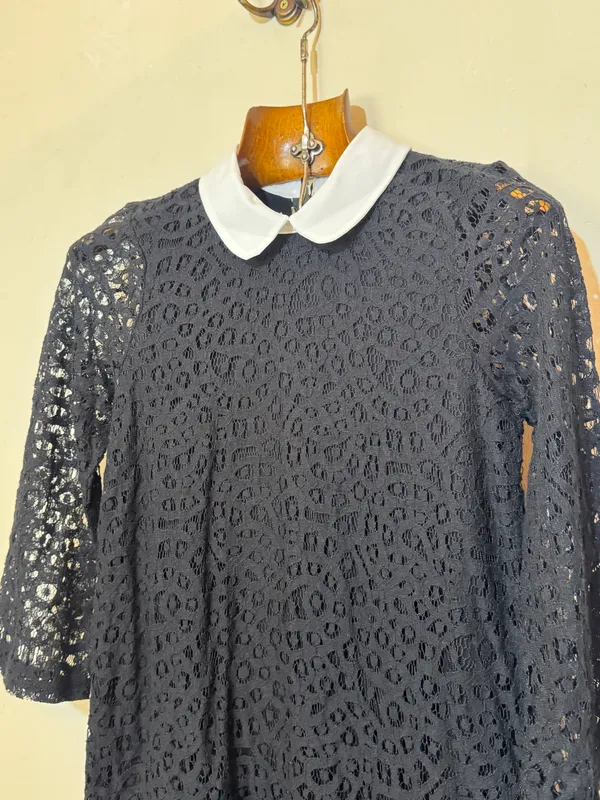 Vestido encaje negro