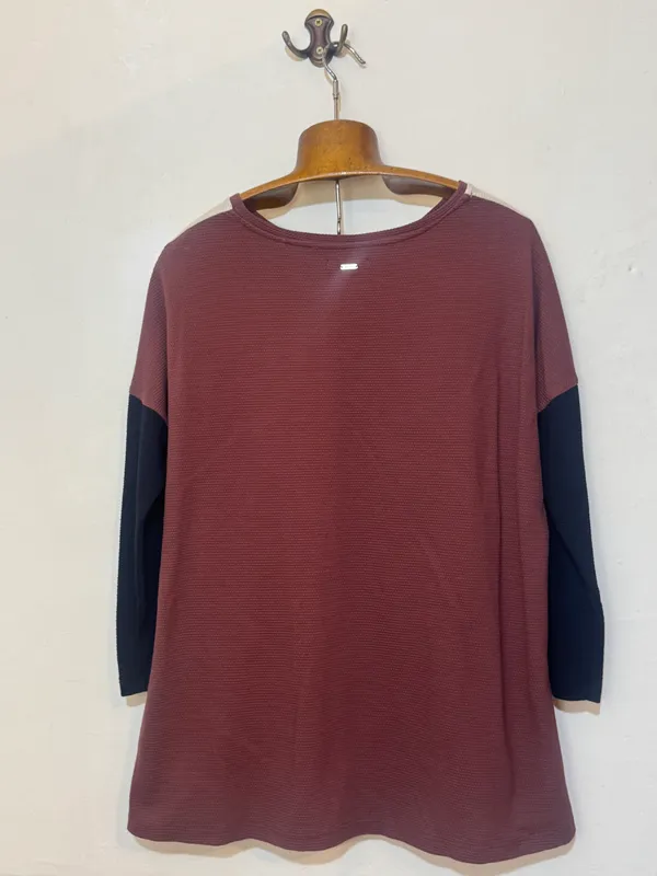 Remera ancha manga larga