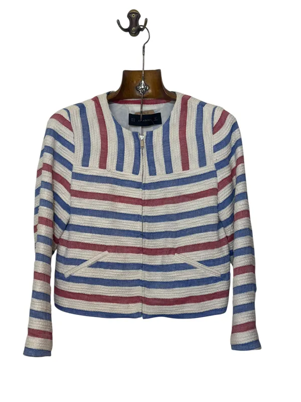 Chaquetita rustica a rayas