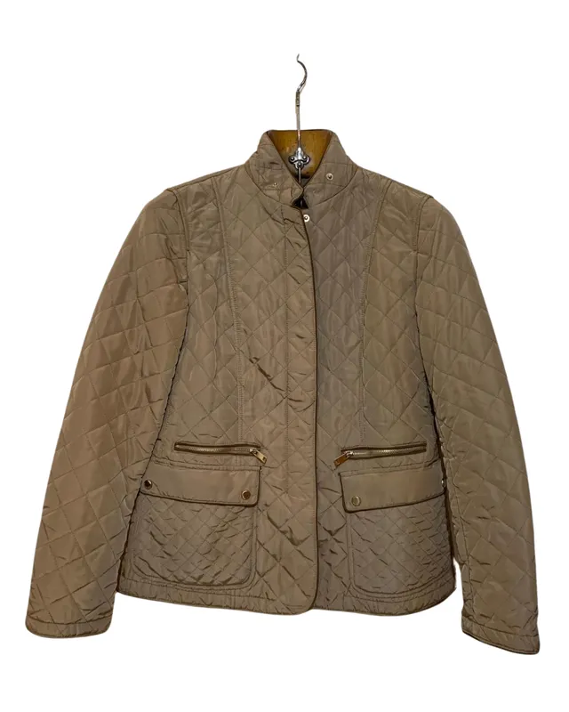 CAMPERA MARRÓN CAPITONEADA