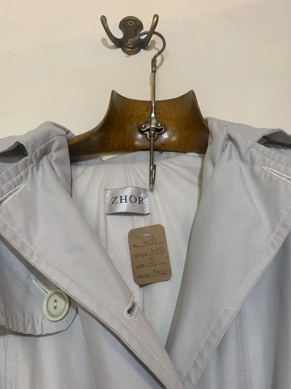 Gabardina blanco roto ZHOR
