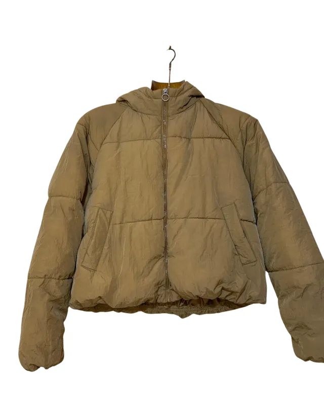 Campera de abrigo marrón claro ONLY