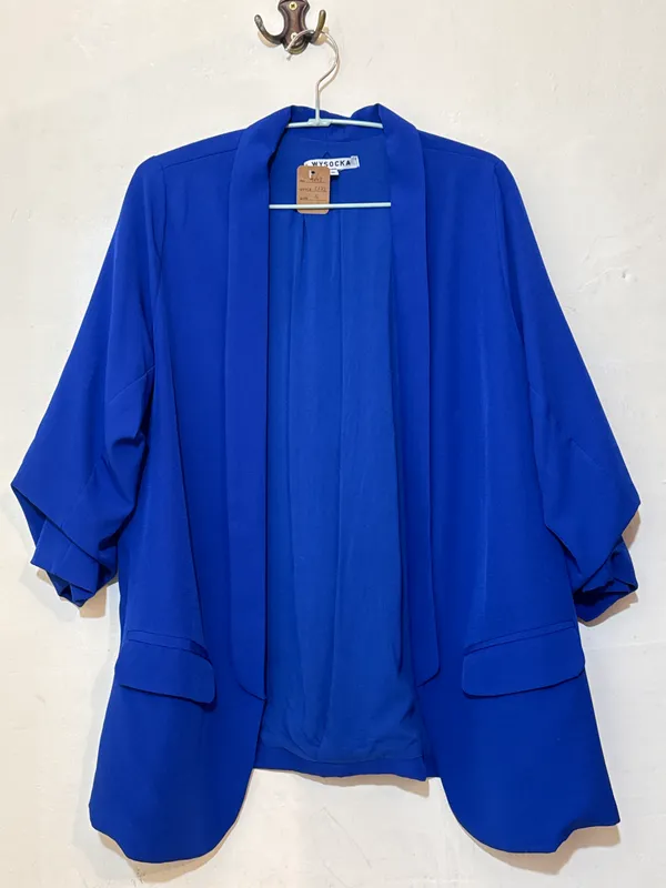 Blazer azul francia