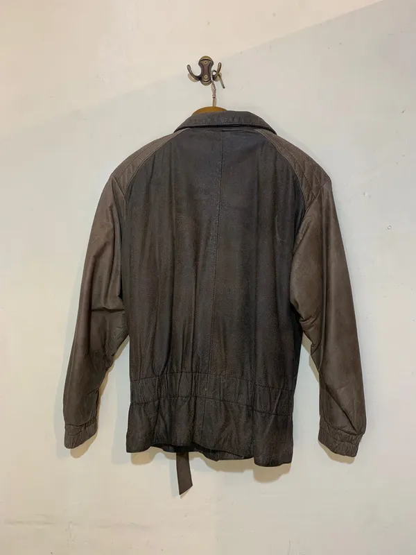 Campera de cuero vintage
