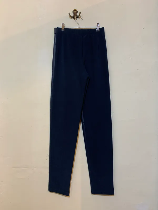 Pantalon azul eco cuero
