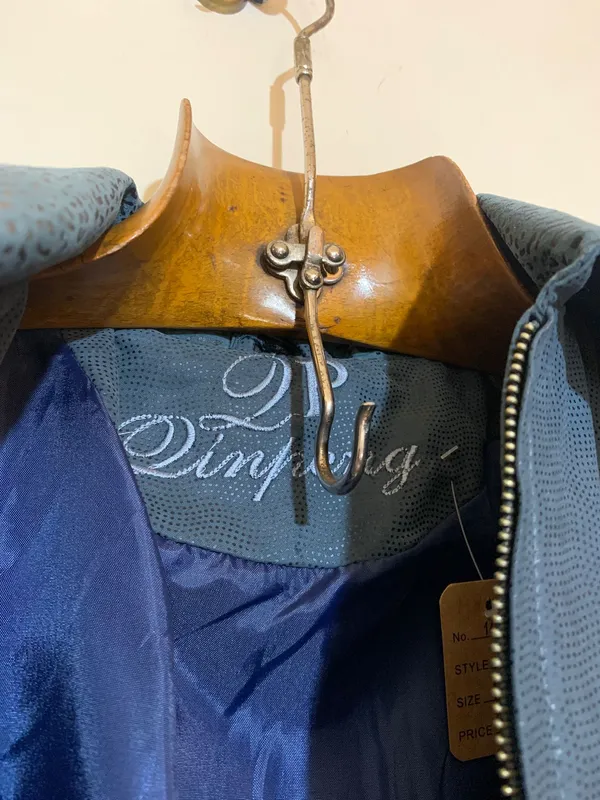 Chaqueta azul piedra
