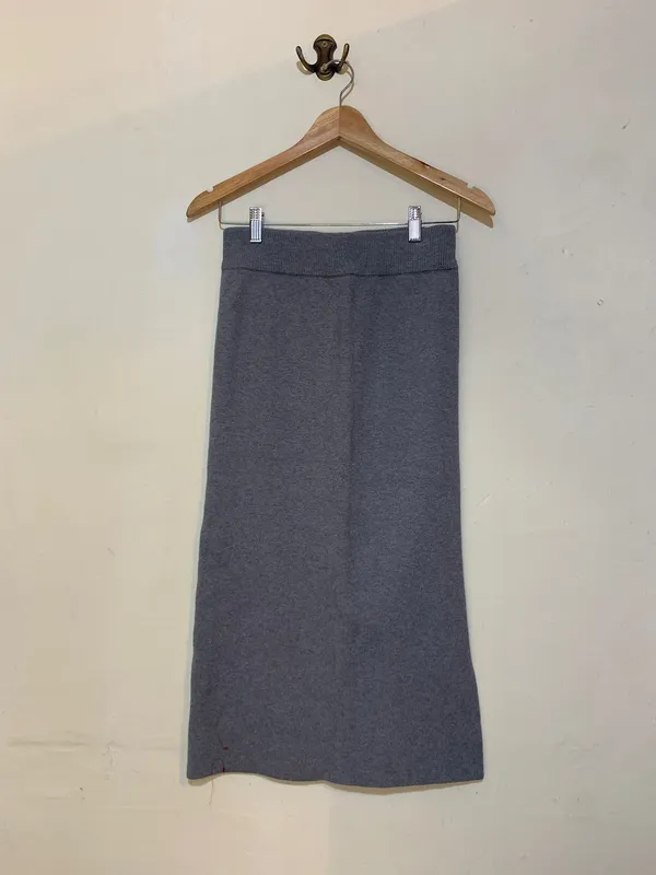 Pollera algodón gris PORTO BONUS