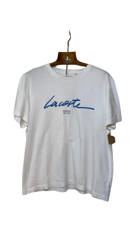 Remera blanca de algodon