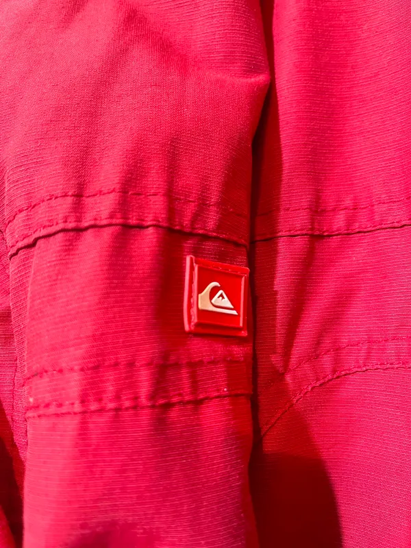 Campera roja reversible