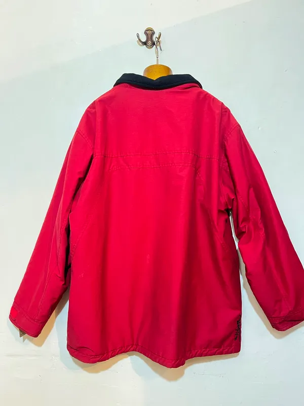 Campera roja reversible