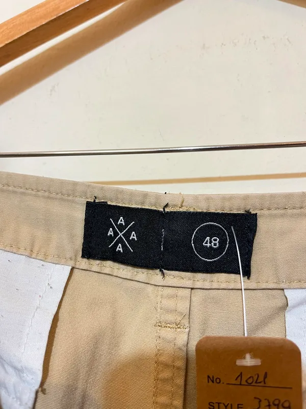 Pantalon cargo beige