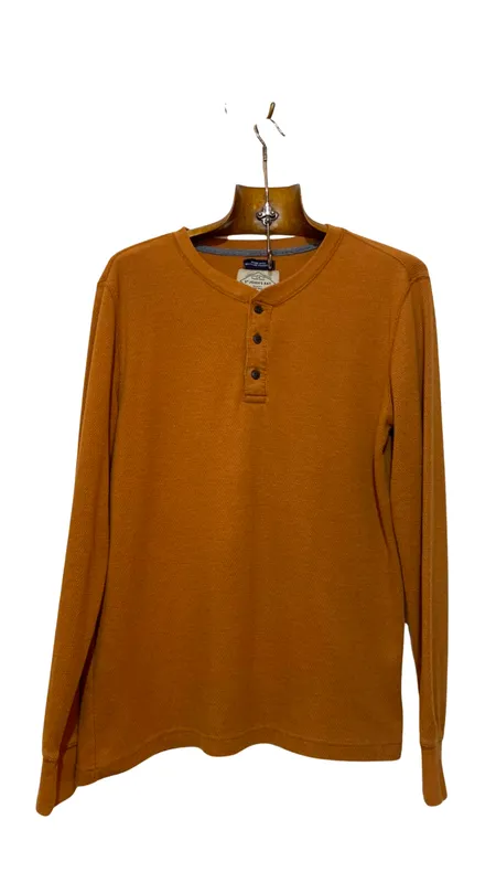 Remera algodon ocre 