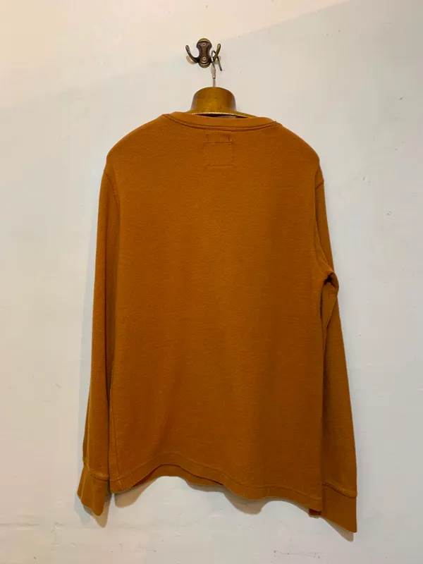 Remera algodon ocre 