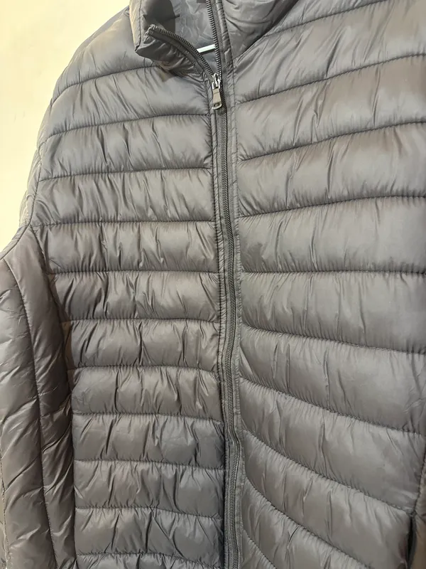 Campera abrigo negra