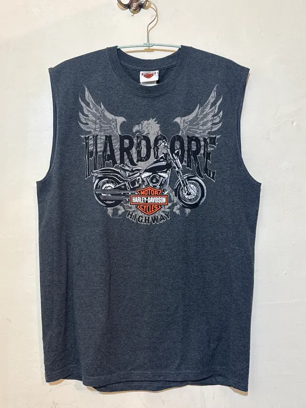 Musculosa algodon gris hd