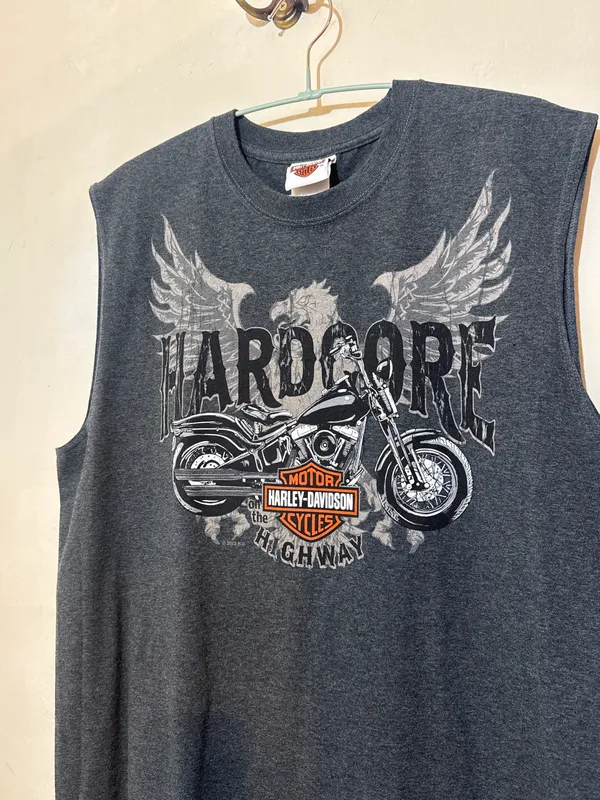 Musculosa algodon gris hd